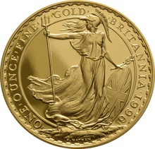 1996 Proof Gold Britannia 4 Coin Set Boxed