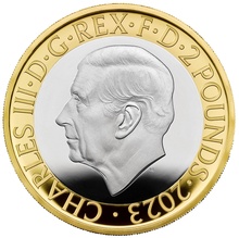 2023 JRR Tolkien Silver £2 Proof Coin Boxed