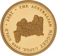 1/25oz Australian Kangaroo Gold Nugget Coin Best Value