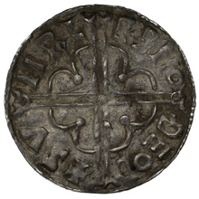 1016-1035 Cnut Hammered Silver Penny Quatrefoil type Thetford Sumarlithr
