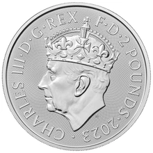Second Hand 1oz Silver Britannias .999 2013-Present