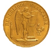 1875 20 French Francs - Guardian Angel - A