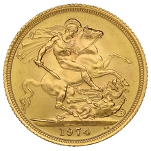 Gold Sovereign Elizabeth II Decimal Portrait Gift Boxed