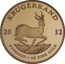 2012 Proof Krugerrand Gold Coin 1oz Boxed