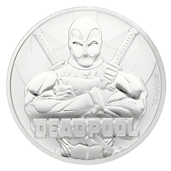 2018 Deadpool Silver Coin 1oz