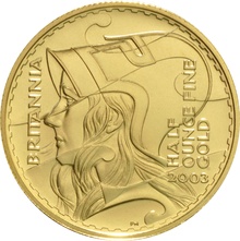 2003 Proof Gold Britannia 3 Coin Set Boxed