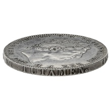 1818 Silver Crown Coin George III LIX Rare TUTAMEN Error