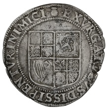 1603-1604 Silver Shilling Coin James I Thistle