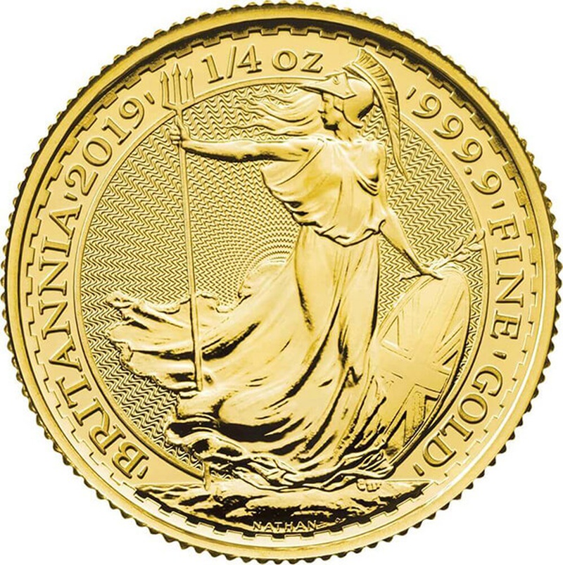 2019 1/4oz Gold Britannia Coin