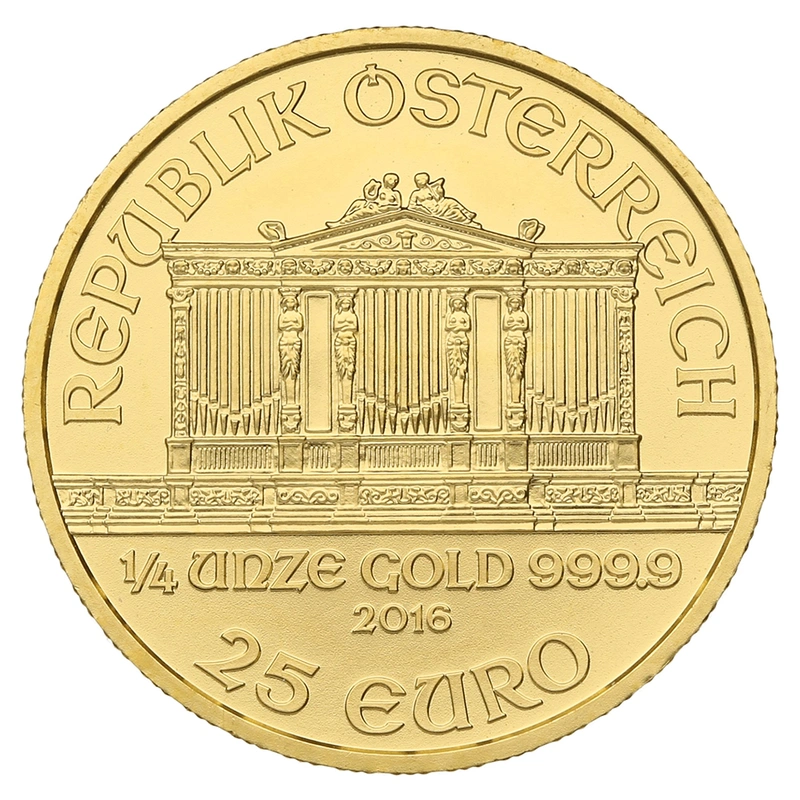 2016 1/4oz Austrian Gold Philharmonic Coin