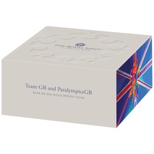 2024 Proof 50p Team GB Olympics Gold Coin Boxed