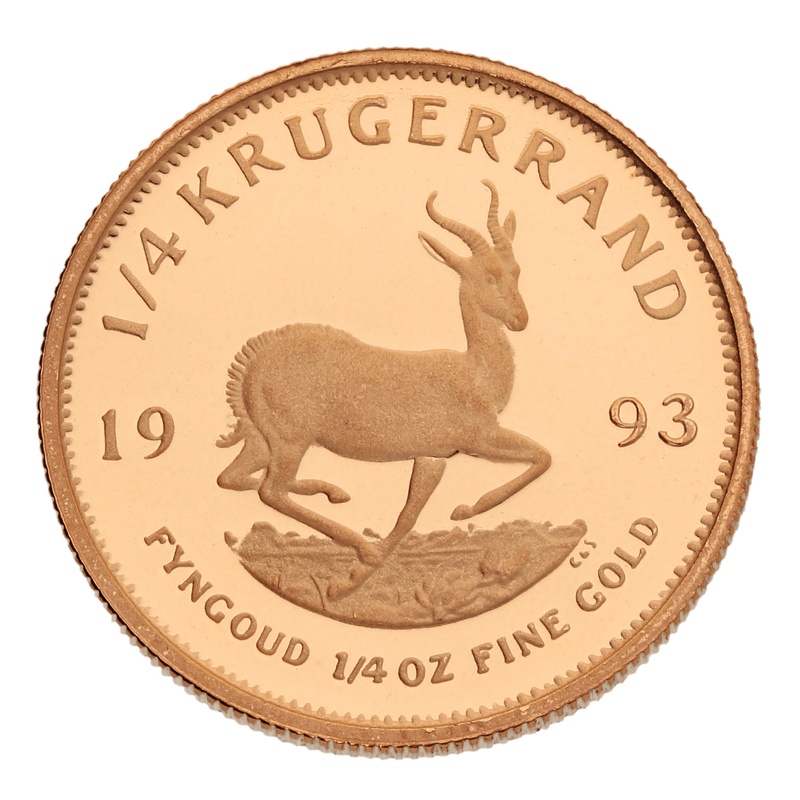 1993 Proof Quarter Ounce Gold Krugerrand
