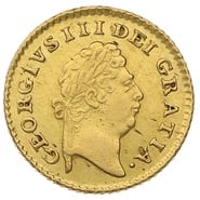 1800 1/3 Guinea Gold Coin George III