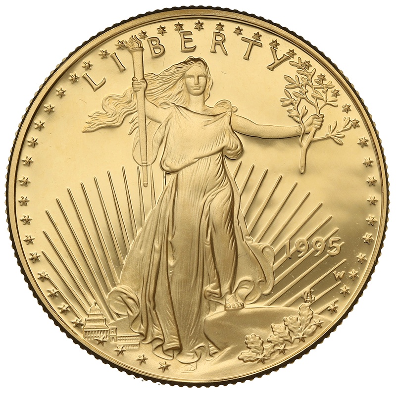 1995 Proof 1/2oz American Eagle Gold Coin