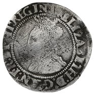 1560-1561 Silver Sixpence Coin Elizabeth I Martlet