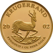 2002 1oz Gold Proof Krugerrand