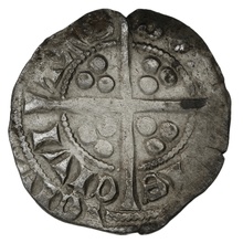 1279-1307 Edward the First Silver Penny Class 10a