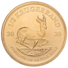 2020 1/2oz Krugerrand Gold Coin