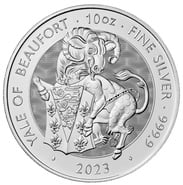 2023 Yale of Beaufort Silver Coin Tudor Beasts 10oz