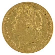 1823 Gold Sovereign