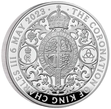 2023 1kg Silver Coronation of King Charles III Proof Coin Boxed