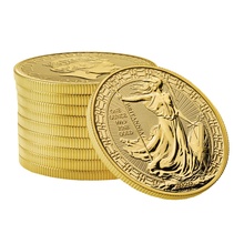2020 Gold Britannia Coin 1oz Oriental Border Coin