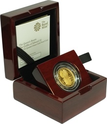 2021 Proof 1/4oz Griffin of Edward III Gold Coin Coin Queen's Beasts Boxed