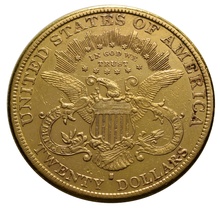 1880 $20 Gold Coin Double Eagle Liberty Head San Francisco