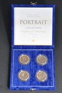 Uncirculated Gold Five Pound Sovereign Portrait Collection Boxed