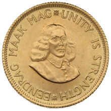 1963 R2 Gold Coin 2 Rand South Africa