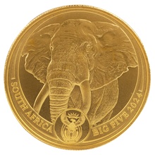 2024 Elephant Gold Coin Big Five Series 1oz