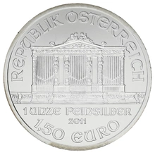 2011 Austrian Philharmonic Silver Coin 1oz