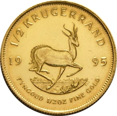 1995 1/2oz Krugerrand Gold Coin