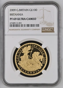 2009 Proof Gold Britannia Coin 1oz NGC PF69