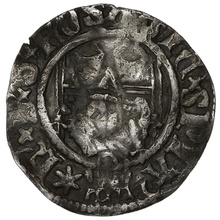 1526-44 Henry VIII Silver Penny "Sovereign" Bishop Tunstall