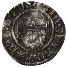 1526-1544 Henry VIII Silver Penny "Sovereign" Bishop Tunstall