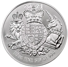 2021 Royal Arms Silver Coin 10oz