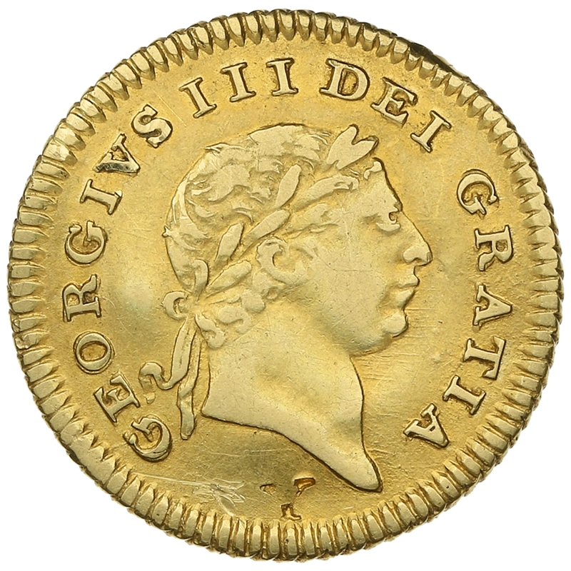 1803 1/3 Guinea Gold Coin George III Good Fine