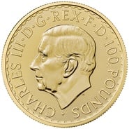 2023 King Charles III Britannia One Ounce Gold Coin