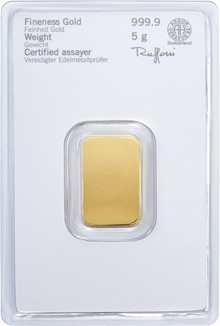 5g Gold Bar Heraeus