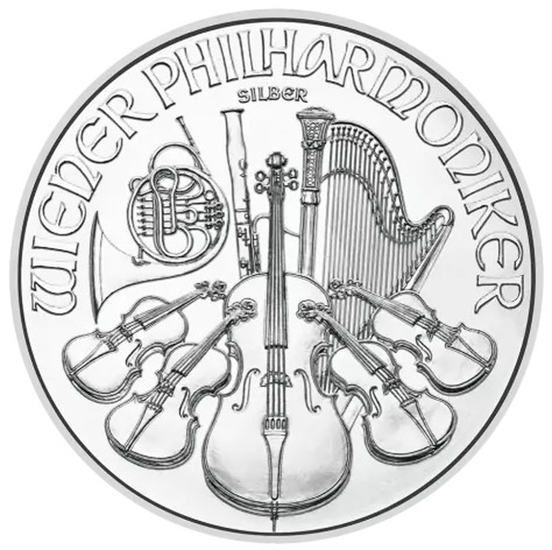 2024 Austrian Philharmonic Silver Coin 1oz