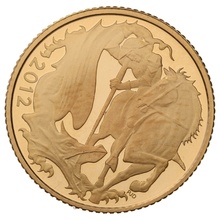 2012 Gold Proof Half Sovereign Boxed