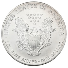 1990 American Silver Eagle Coin 1oz