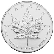 2004 Canadian Silver Maple Leaf Coin 1oz