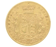 1863 Gold Sovereign