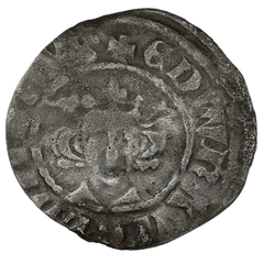 1279-1307 Edward I Silver Penny Durham Class 10ab