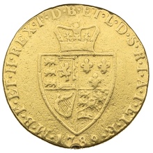 1789 George III Gold Guinea - Fine