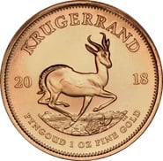 2018 Krugerrand Gold Coin 1oz