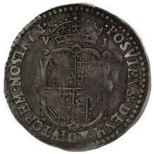 1554 Silver Sixpence Coin Phillip & Mary 