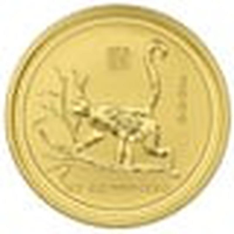 2004 Perth Mint Half Ounce Year of the Monkey Gold Coin